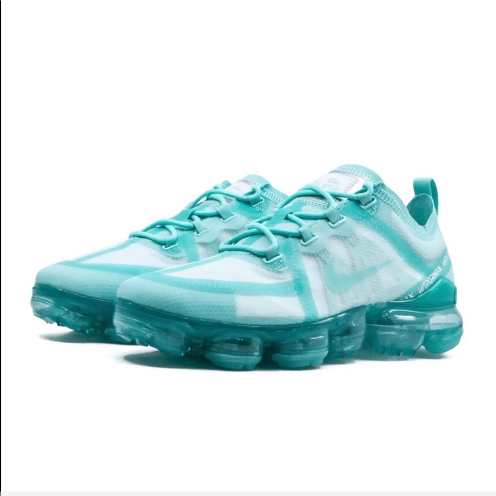 NEW Nike Air VaporMax 2019 "Teal Tint/Tropical - Picture 2 of 7